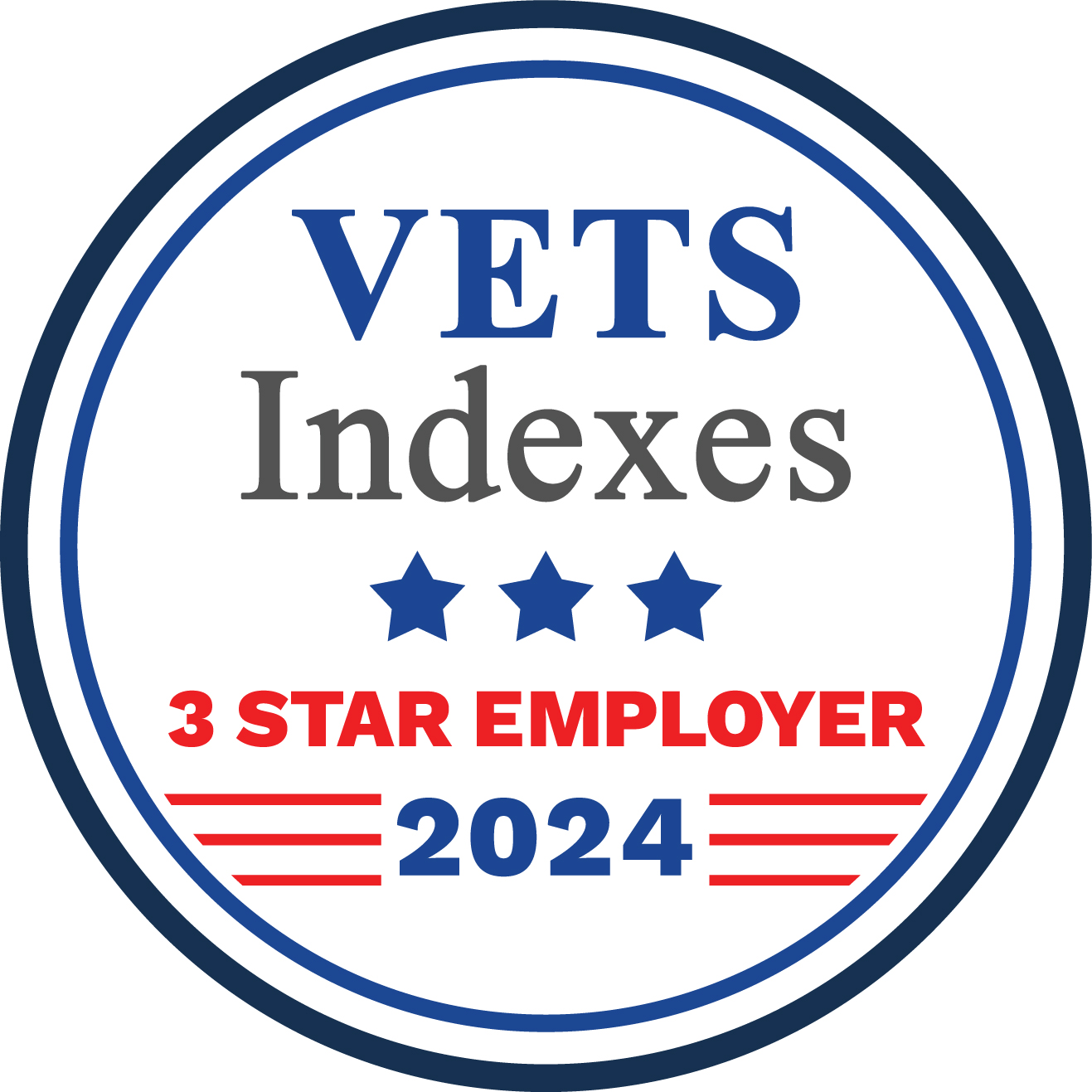 VETS Indexes 3 star employer 2024